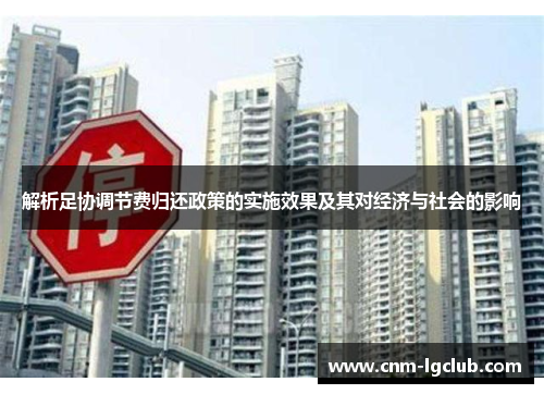 解析足协调节费归还政策的实施效果及其对经济与社会的影响