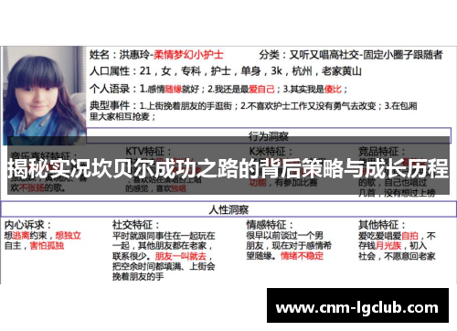 揭秘实况坎贝尔成功之路的背后策略与成长历程